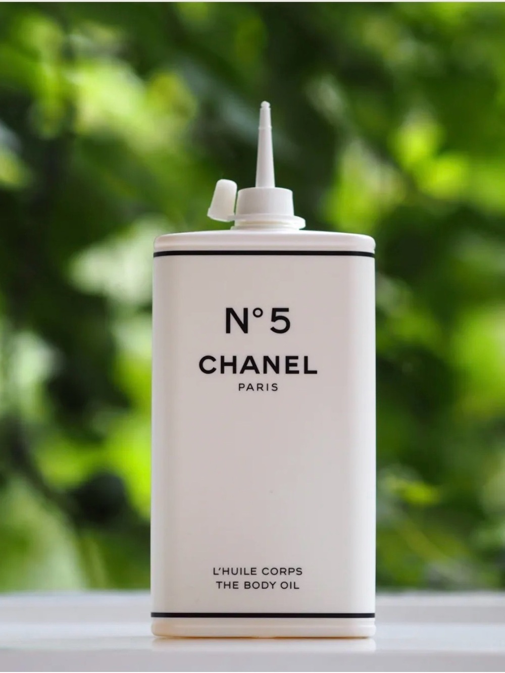 CHANEL N°5 FACTORY 5 BODY OIL w/ COLLECTABLE OIL CAN NEW 100% AUTHENTIC RARE HTF - Picture 6 of 7